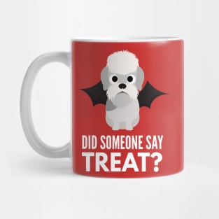 Dandie Dinmont Terrier Halloween Trick or Treat Mug